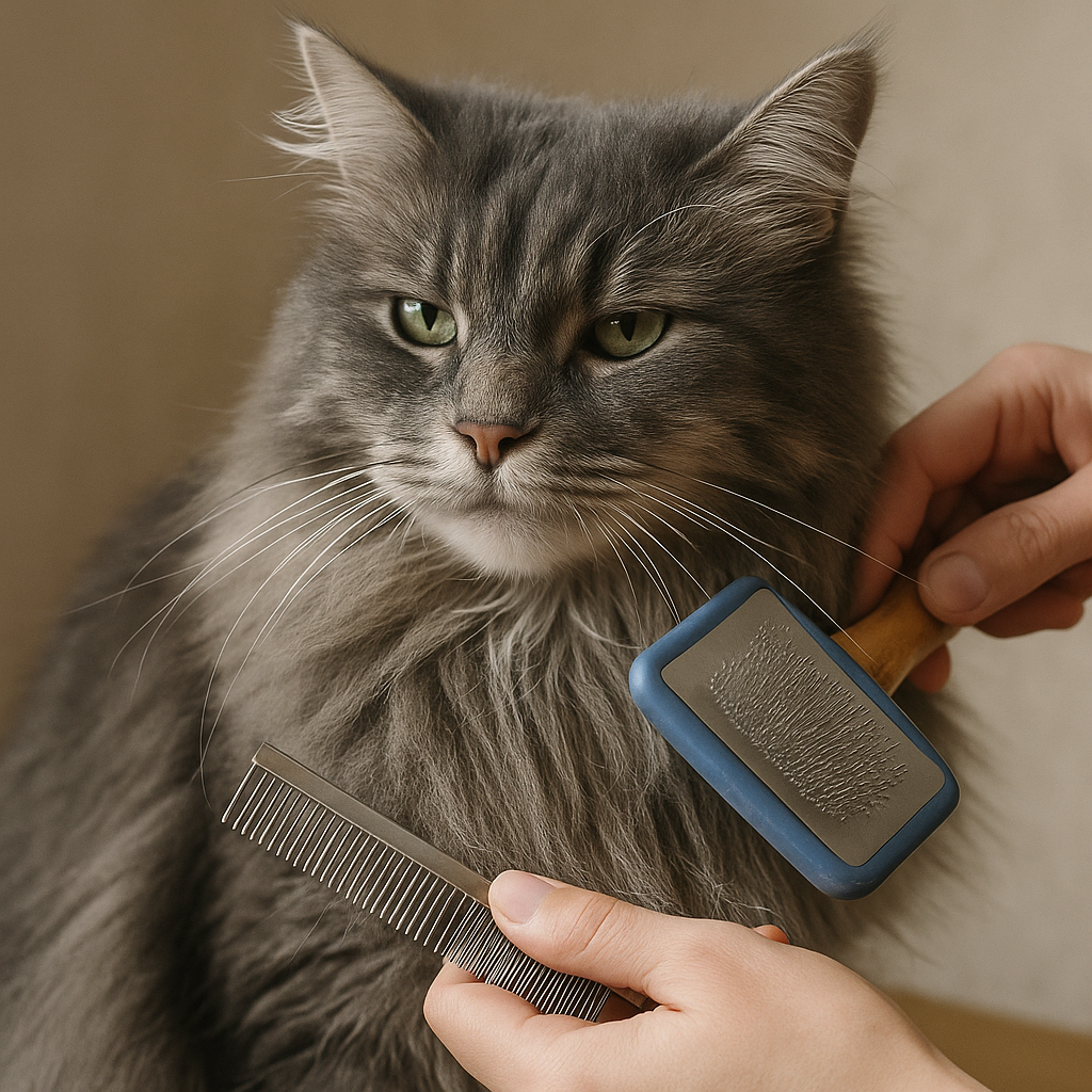 Best Cat Grooming Tools for Long-Haired Breeds