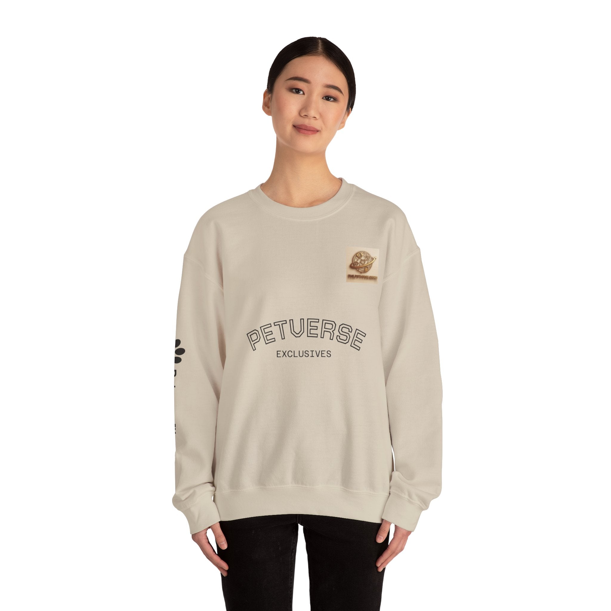Petverse™ Custom Pet Portrait Sweatshirt
