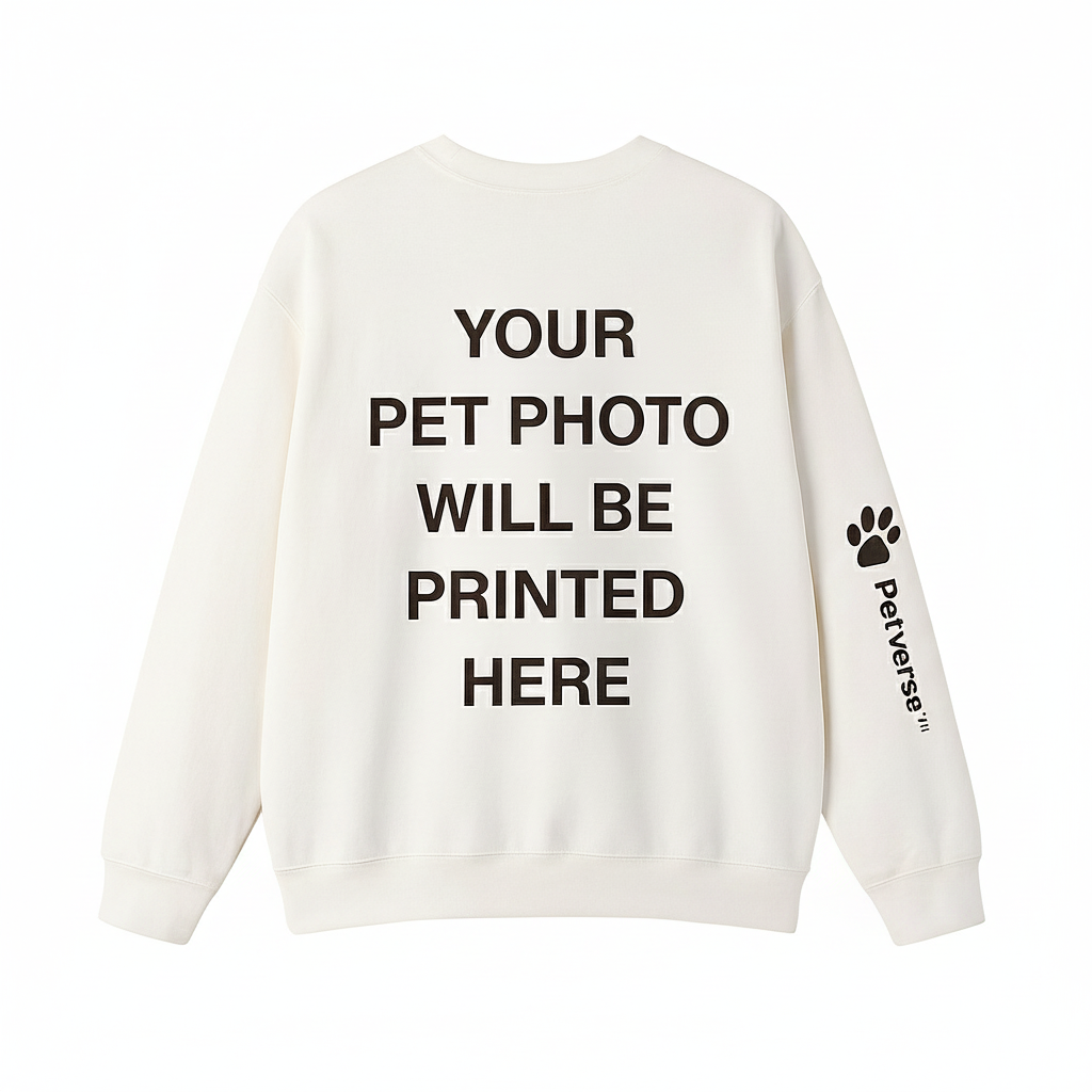 Petverse™ Custom Pet Portrait Sweatshirt